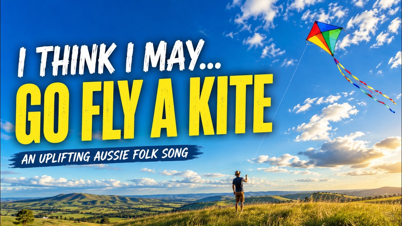 I Think I May... Go Fly A Kite | An Uplifting Aussie Folk Song About Slowing Down