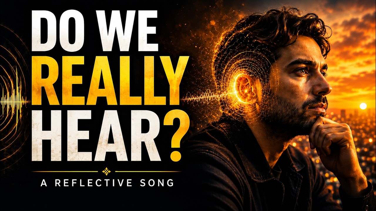 Do We Really Hear? — An Emotional Song About What We Miss