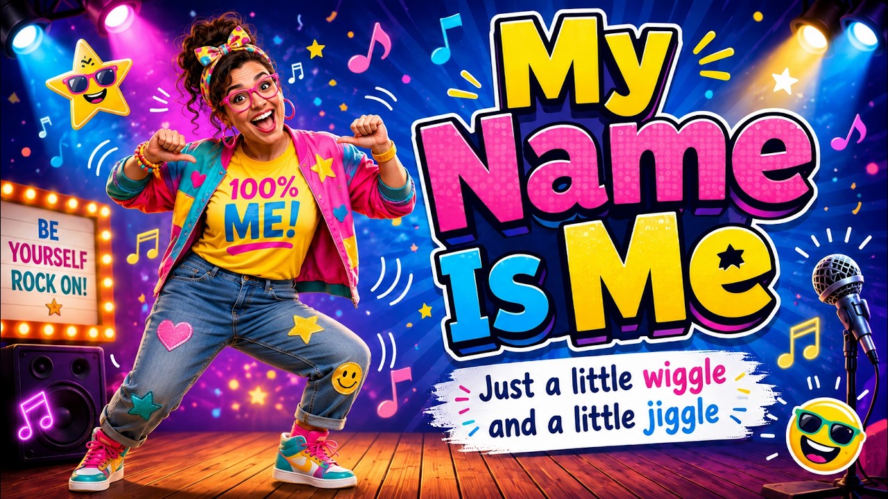 My Name Is Me | Just a Little Wiggle and a Little Jiggle